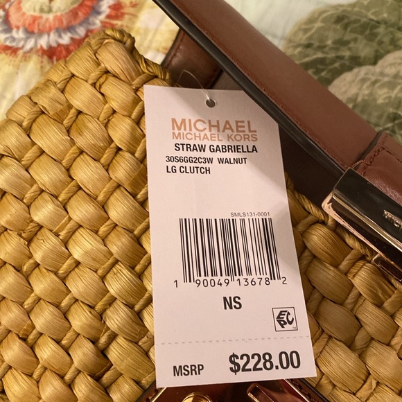 Michael Kors Straw Gabriella bag - Picture 4 of 5